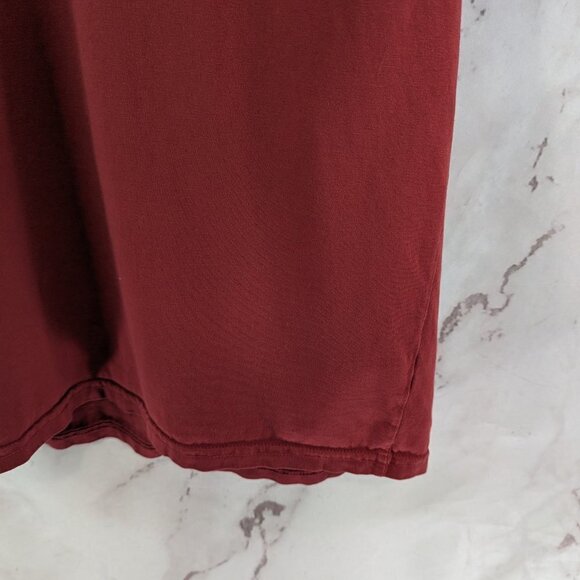 511 Tactical T Shirt Mens Large Red Cotton Crew  Neck Tee 5.11 Pocket Short - Picture 4 of 9